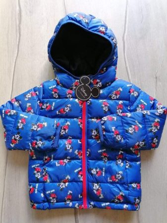 Primark kabát kék, Mickey mintás Új-címkés (98) 
