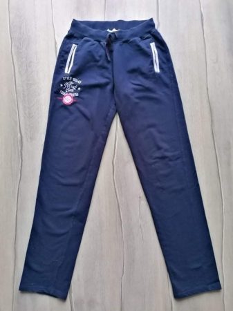 Boboli melegítő nadrág s.kék színű, feliratos (172)