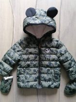 F&F kabát zöld színű, Mickey mintás Új-címkés (80)