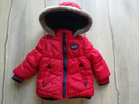 Junior J kabát piros színű (74)