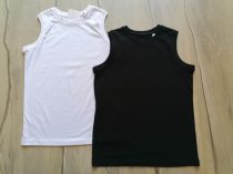 C&A trikó szett 2db-os fekete, fehér Új-címkés (134)