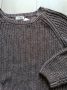 Next pulóver kötött, csillámos (140)