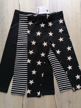 Next leggings szett 3db-os csíkos, csillag mintás Új-címkés (68)