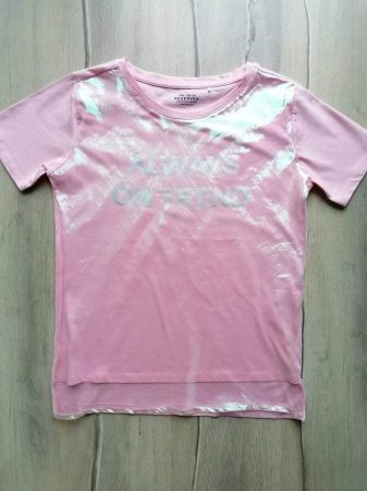 Reserved póló rózsaszín, feliratos (158)