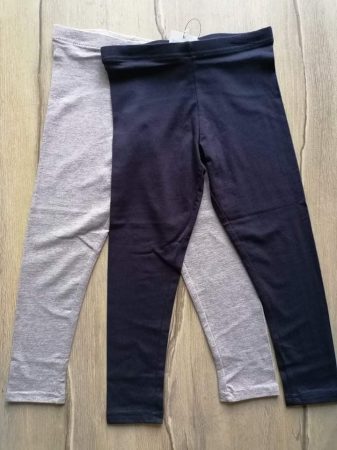 Primark leggings szett 2db-os s.kék, v.szürke színű Új-címkés (104) 