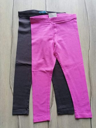 Primark leggings szett 2db-os s.rózsaszín, s.szürke színű Új-címkés (116) 