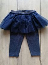 Next leggings tüll szoknyával s.kék színű (74)