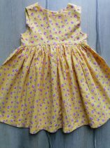 Mothercare ruhácska c.sárga, virág mintás (80)