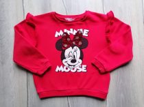 M&S pulóver piros Minnie mintás (116)